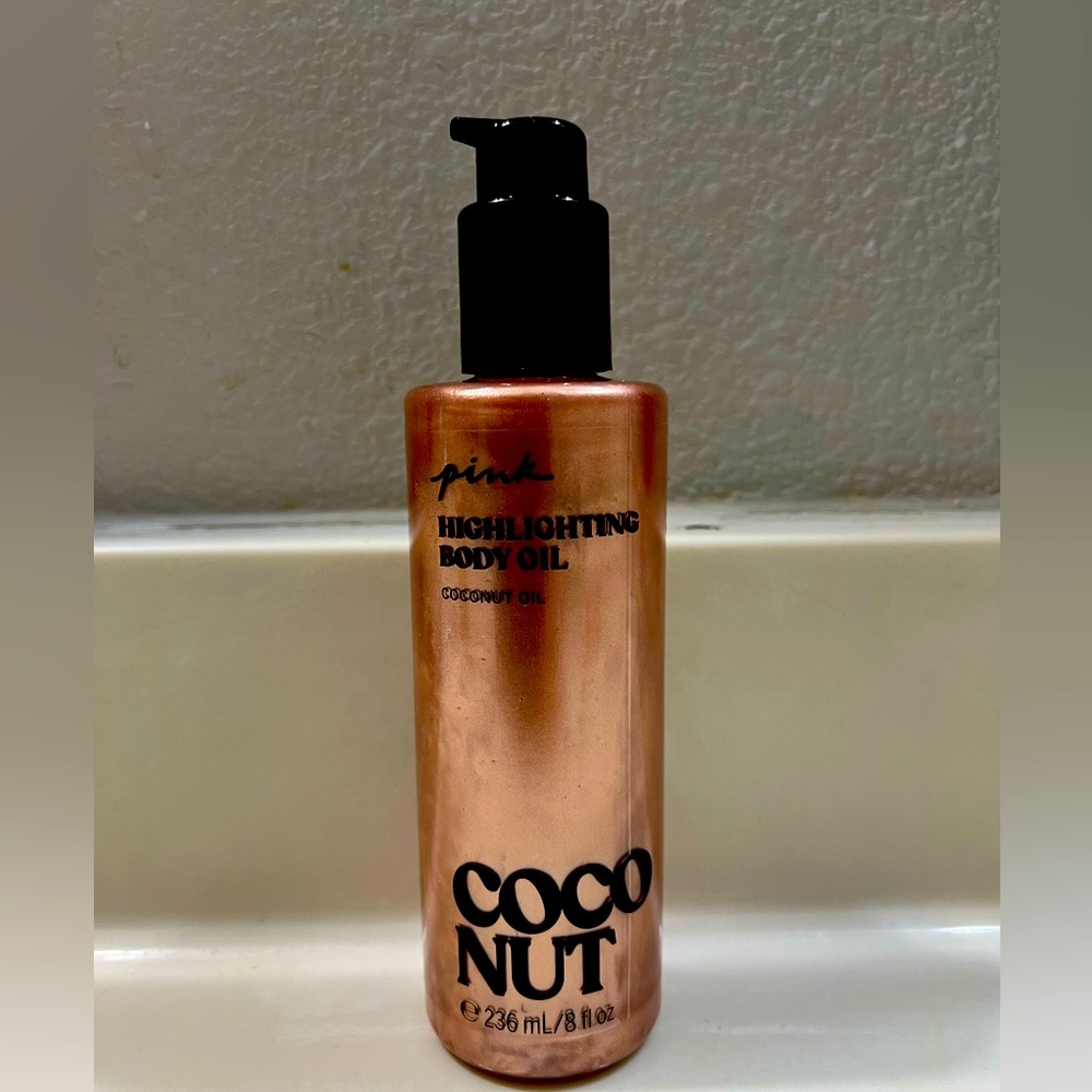 Pink Coconut Highlighting Body Oil